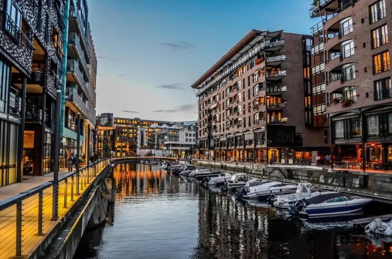 Tjuvholmen Gem With Rooftop Terrace And Parking Apartment